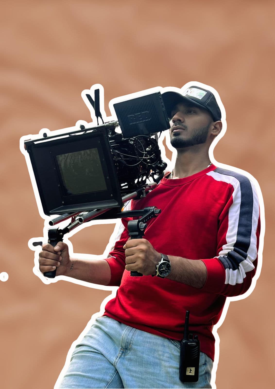 Mustard cinematographer at work